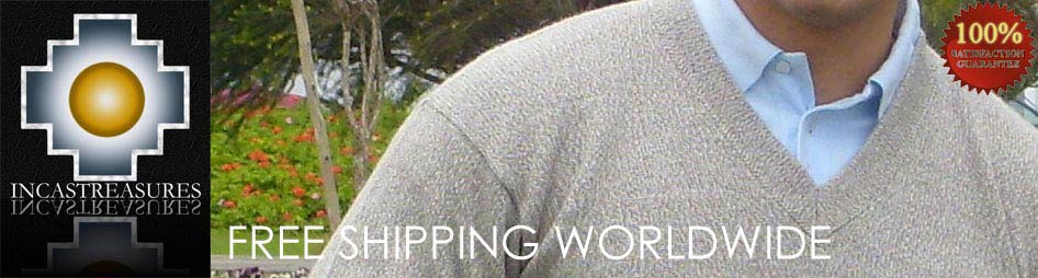 Alpaca Clothing, free Shipping Worldwide