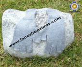 100% Alpaca Wool Fingerless Gloves silver  - Product id: ALPACAGLOVES09-20 Photo01