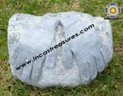 100% Alpaca Wool gloves Silver Gray phuyu - Product id: ALPACAGLOVES09-06 Photo01