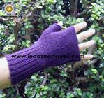 100% Alpaca Wool Mitts Solid Color - Product id: ALPACAGLOVES09-37 Photo02