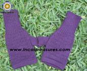 100% Alpaca Wool Mitts Solid Color - Product id: ALPACAGLOVES09-37 Photo04