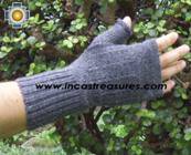 100% Alpaca Wool Mitts Solid Color - Product id: ALPACAGLOVES09-37 Photo04