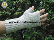 100% Alpaca Wool Mitts Solid Color - Product id: ALPACAGLOVES09-37 Photo06