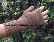 100% Alpaca Wool Mitts Solid Color - Product id: ALPACAGLOVES09-37 Photo04