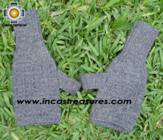 100% Alpaca Wool Mitts Solid Color - Product id: ALPACAGLOVES09-37 Photo01