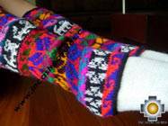 Alpaca Leg Warmers Huancavelica - Product id: ALPACASOCKS09-08 Photo03