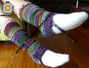 Alpaca Leg Warmers sunset - Product id: ALPACASOCKS09-10 Photo02