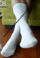 Long Alpaca Socks solid-color - Product id: ALPACASOCKS09-14 Photo03