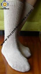 Long Alpaca Socks solid-color - Product id: ALPACASOCKS09-14 Photo06