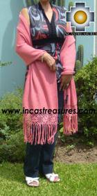 Baby Alpaca Shawl Ayar Manco  - Product id: alpaca-shawl-01 Photo02