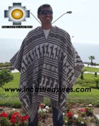 Alpaca Poncho extrafine sumaq UNISEX  - Product id: ALPACA-PONCHO12-01 Photo01