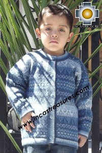100% Alpaca Children Sweater Uvita  - Product id: children-sweater13-03 Photo01