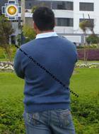 100% Alpaca Men Sweater Chullpa  - Product id: MENS-SWEATER09-01 Photo03