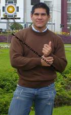100% Baby Alpaca Sweater Crew Neck  - Product id: MENS-BABY-ALPACA-SWEATER09-09 Photo03