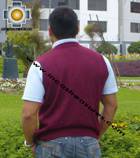 100% Baby Alpaca Classic Vest  - Product id: Mens-Baby-alpaca-Sweater09-11 Photo06