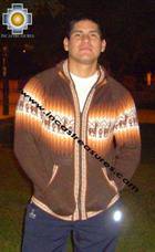 100% Alpaca Men Sweatshirt urqu  - Product id: MENS-SWEATER09-06 Photo03