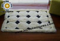 100% Alpaca baby alpaca round fur rug ancha alqa - Product id: ALPACAFURRUG10-05 Photo03