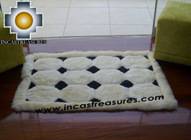 100% Alpaca baby alpaca round fur rug ancha alqa - Product id: ALPACAFURRUG10-05 Photo04