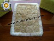 100% Alpaca baby alpaca round fur rug pacha willka - Product id: ALPACAFURRUG10-07 Photo04