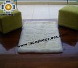 100% Alpaca baby alpaca round fur rug waka willka - Product id: ALPACAFURRUG10-10 Photo03