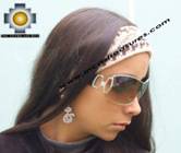 Alpaca Headband Andean Design Cream -  Product id: Alpaca-Headband10-01 Photo03
