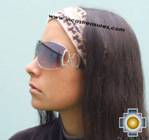 Alpaca Headband Andean Design Cream -  Product id: Alpaca-Headband10-01 Photo01