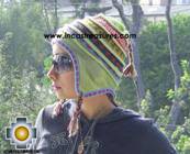 Chullo Hat Andean Design andenes -  Product id: Alpaca-Hats09-19 Photo01