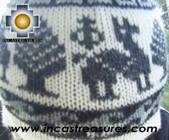 Alpaca Wool Hat Classic Design Llama tullu -  Product id: Alpaca-Hats09-08 Photo03