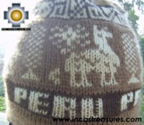 Alpaca Wool Hat Classic Design peru earth -  Product id: Alpaca-Hats09-10 Photo03
