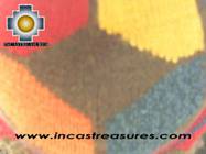 Alpaca Wool Hat Geometric Design Earth -  Product id: Alpaca-Hats09-21 Photo03