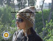 Alpaca Wool Reversible Hat Achachila Inti - Product id: Alpaca-Hats09-25 Photo04
