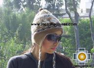 Alpaca Wool Reversible Hat Achachila Inti - Product id: Alpaca-Hats09-25 Photo05
