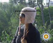 Alpaca Wool Hat with Embroidery Kantuta tikanchasqa  - Product id: Alpaca-Hats09-05 Photo01