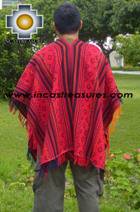 Andean Poncho Hualhua qusqu UNISEX  - Product id: ANDEAN-PONCHO09-01 Photo02