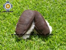 SHEEPSKIN SLIPPER brown HUASCARAN - Product id: SLIPPERS09-01 Photo03