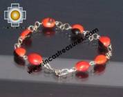 Jewelry bracelet huayruro seeds tuta  - Product id: Andean-Jewelry10-02 Photo01