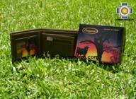 Andean Leather Wallet NAZCA hummingbird - Product id: Wallets09-03 Photo03