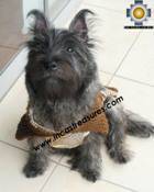 Dog Turtle neck sweater Brown - Product id: dog-clothing-10-06 Photo01