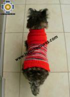 Dog Turtle neck sweater red - Product id: dog-clothing-10-07 Photo05