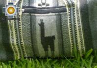 Alpaca Travel bag medium AMAUTA silver - Product id: HANDBAGS09-50 Photo03