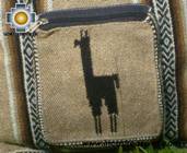 Andean Alpaca wool Handbag MESSENGER light-brown - Product id: HANDBAGS09-47 Photo03