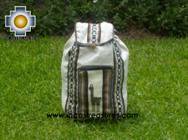 big alpaca travel backpack IVORY - Product id: HANDBAGS09-38 Photo01