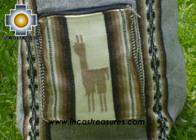big alpaca travel backpack silver - Product id: HANDBAGS09-39 Photo02