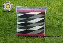 big Handmade sheep wool square handbag dimentions - Product id: HANDBAGS09-30 Photo02