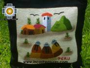 Handbag with handmade embroided weavers - Product id: HANDBAGS09-72 Photo02