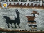 handmade handbag alpaca sheep ANDEAN LLAMA - Product id: HANDBAGS09-03 Photo03
