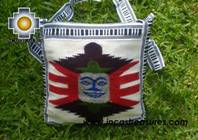 Handmade sheep wool square handbag mighty sun - Product id: HANDBAGS09-10 Photo02