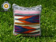Handmade sheep wool square handbag stripes - Product id: HANDBAGS09-16 Photo02