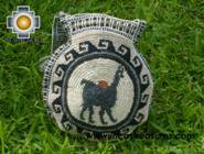 Round Handbag sheep wool day ALPACA - Product id: HANDBAGS09-33 Photo02