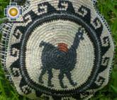 Round Handbag sheep wool day ALPACA - Product id: HANDBAGS09-33 Photo03